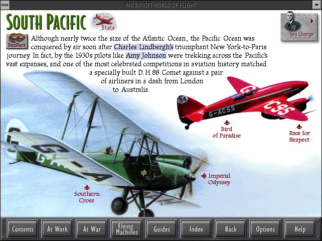 Microsoft World of Flight South Pacific Detail (1995)